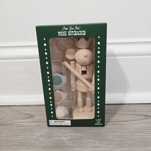 Target Bullseye Christmas 2025 Paint Your Own Nutcracker - Mouse Nutcracker